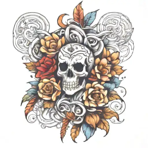 neo escool tattoo design idea