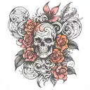 neo escool tattoo design idea