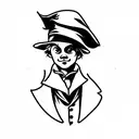 Oliver Twist tattoo design idea