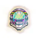 Daft Punk tattoo design idea