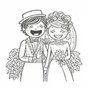 wedding date tattoo design idea