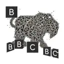Create a geometric design featuring the phrase 'Slut for BBC' tattoo design idea