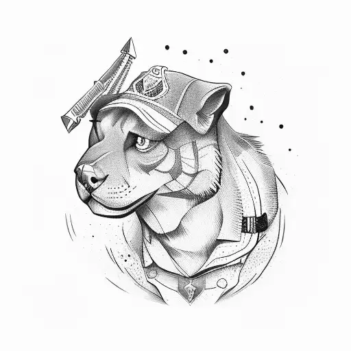 Correctional Officer tattoo design idea