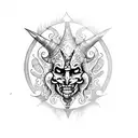 jester king tattoo design idea