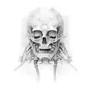 Human anatomy  tattoo design idea