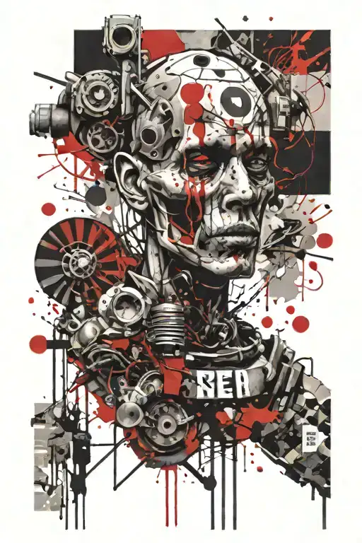 killer To be honest tattoo design idea