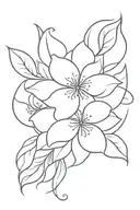 simple flower tattoo design tattoo design idea