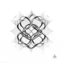 Infinity Symbol tattoo design idea