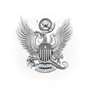 double headed eagle with warrior  tattoo design idea