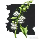 lily of the valley, honeysuckle and rose, hawthorn tattoo design idea