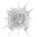 gears tattoo design idea