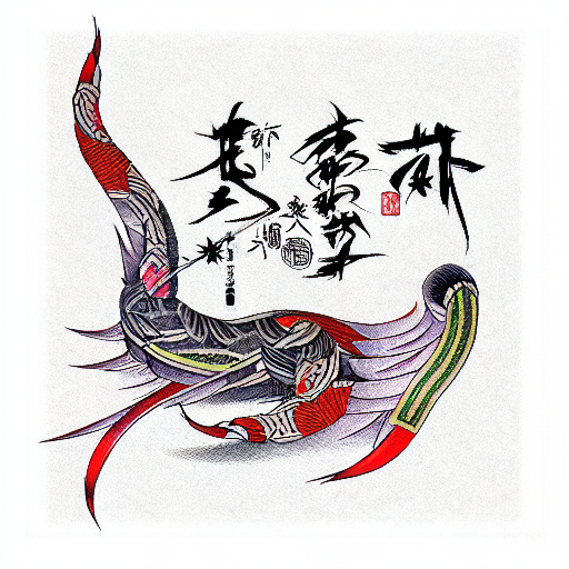 11th ACR VS 12TH AVN symmetric,  paw to pawal  tattoo design idea