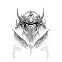 arthas tattoo design idea