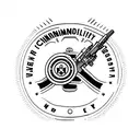 commando small military tatto tattoo design idea