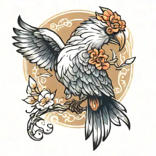 ganymede tattoo design idea