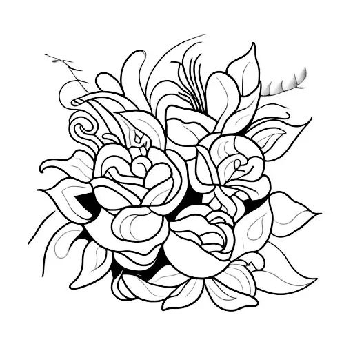 de mi cuerpo putrefacto crecerán las flores y yo estaré en ellas  tattoo design idea