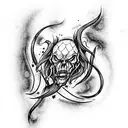 Dark Mark harry Potter  tattoo design idea