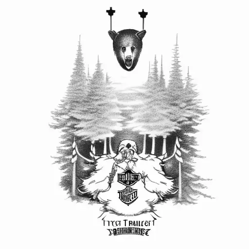 Harley davidson, Tree, Bluebird, Trust me I'm a Doctor, Bear, CBJ, Cat Eye, OJH, GCH tattoo design idea