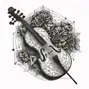 cello tattoo tattoo design idea