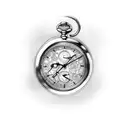 chronometer and wing tattoo design idea