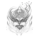 wildfire  tattoo design idea