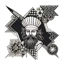 chef tattoo design idea