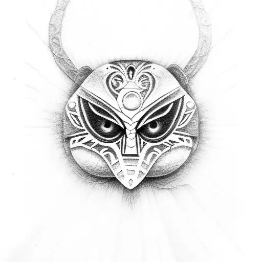 Majora's mask tattoo design idea