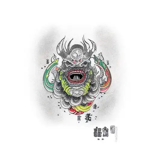 i am the monster you created  tattoo design idea