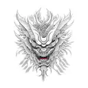 i am the monster you created  tattoo design idea