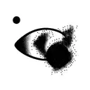 blackhole from interstellar tattoo design idea