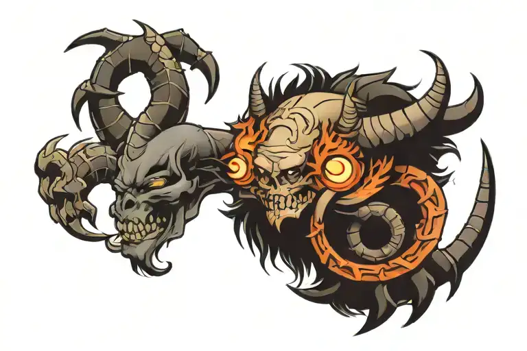 testosterone tattoo design idea