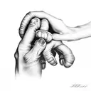 Skull Hand tattoo design idea