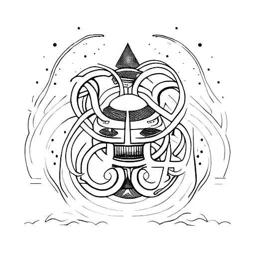 YHWH tattoo design idea