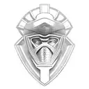 hoplite helmet tattoo design idea