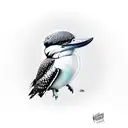 kookaburra  tattoo design idea