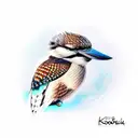 kookaburra  tattoo design idea