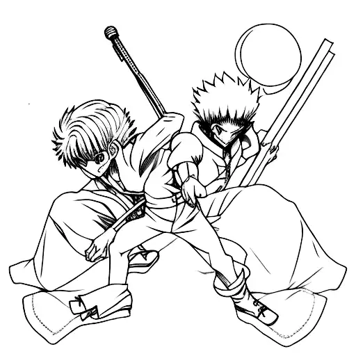 hunter x hunter tattoo design idea