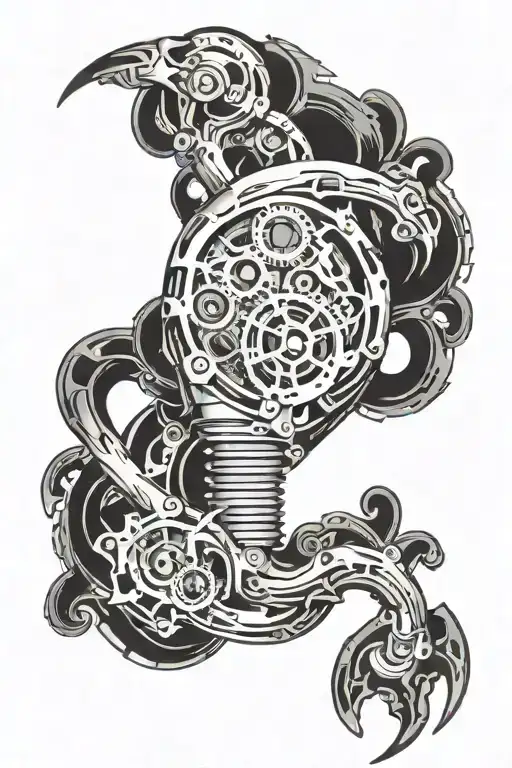 depression survivors tattoo design idea