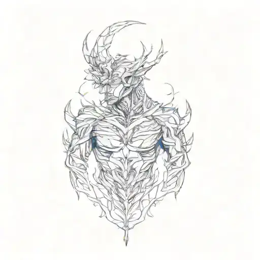 solo leveling igris  tattoo design idea