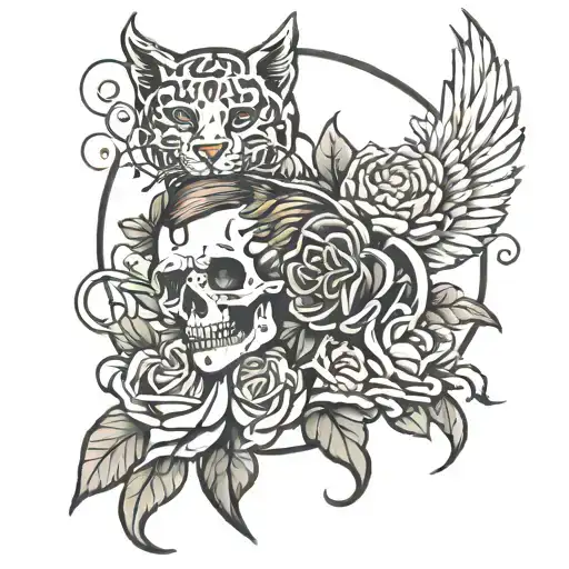 Misery Loves Company tattoo design idea