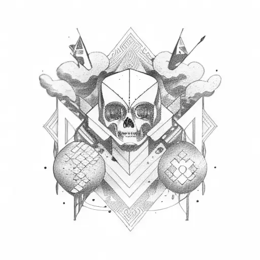 Geminis home tattoo design idea