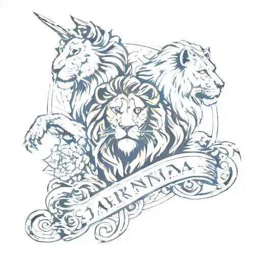 chronicles of narnia tattoo design idea