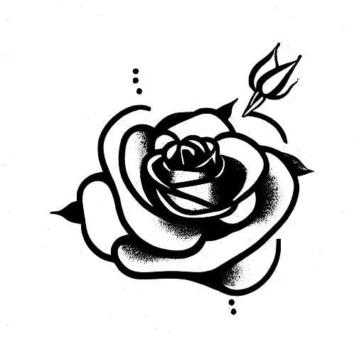  roses in relationship with god tattoo design idea
