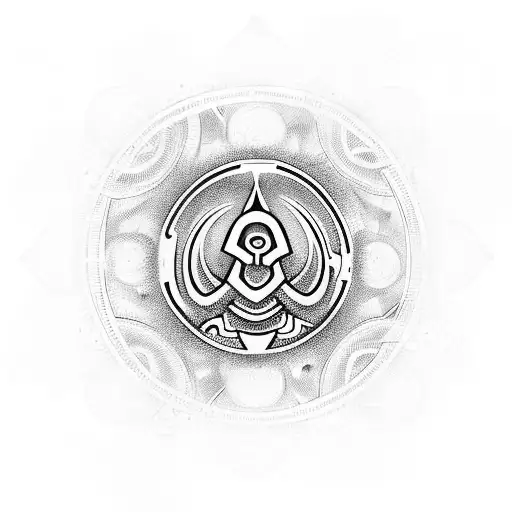 ohm with Trish oil tattoo design idea