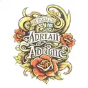 adrian name tattoo tattoo design idea