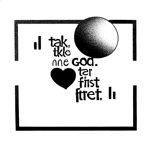 Talk to God and tell Him what I think At first He's gonna hate me But eventually He'll save me tattoo design idea