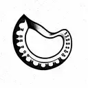 normal distribution  tattoo design idea