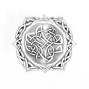 celtic runes wraPPED Around my arm and a tree of life tattoo design idea