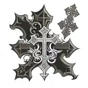 The Christian Cross tattoo design idea