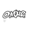 the word omar with even MORE shading tattoo design idea